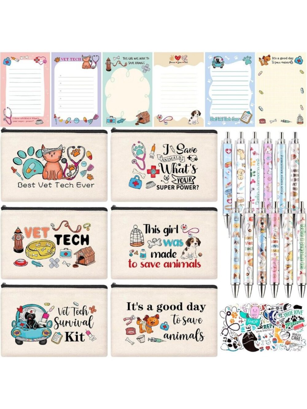 Vet Tech Gifts & Accessories - Perfect Veterinary Appreciation Basket for